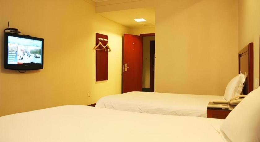 Greentree Inn Jiangsu Suzhou Shi Road North Tongjing Road Subway Station Express Hotel Dış mekan fotoğraf
